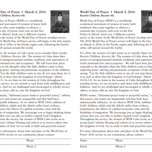 Bulletin INsert